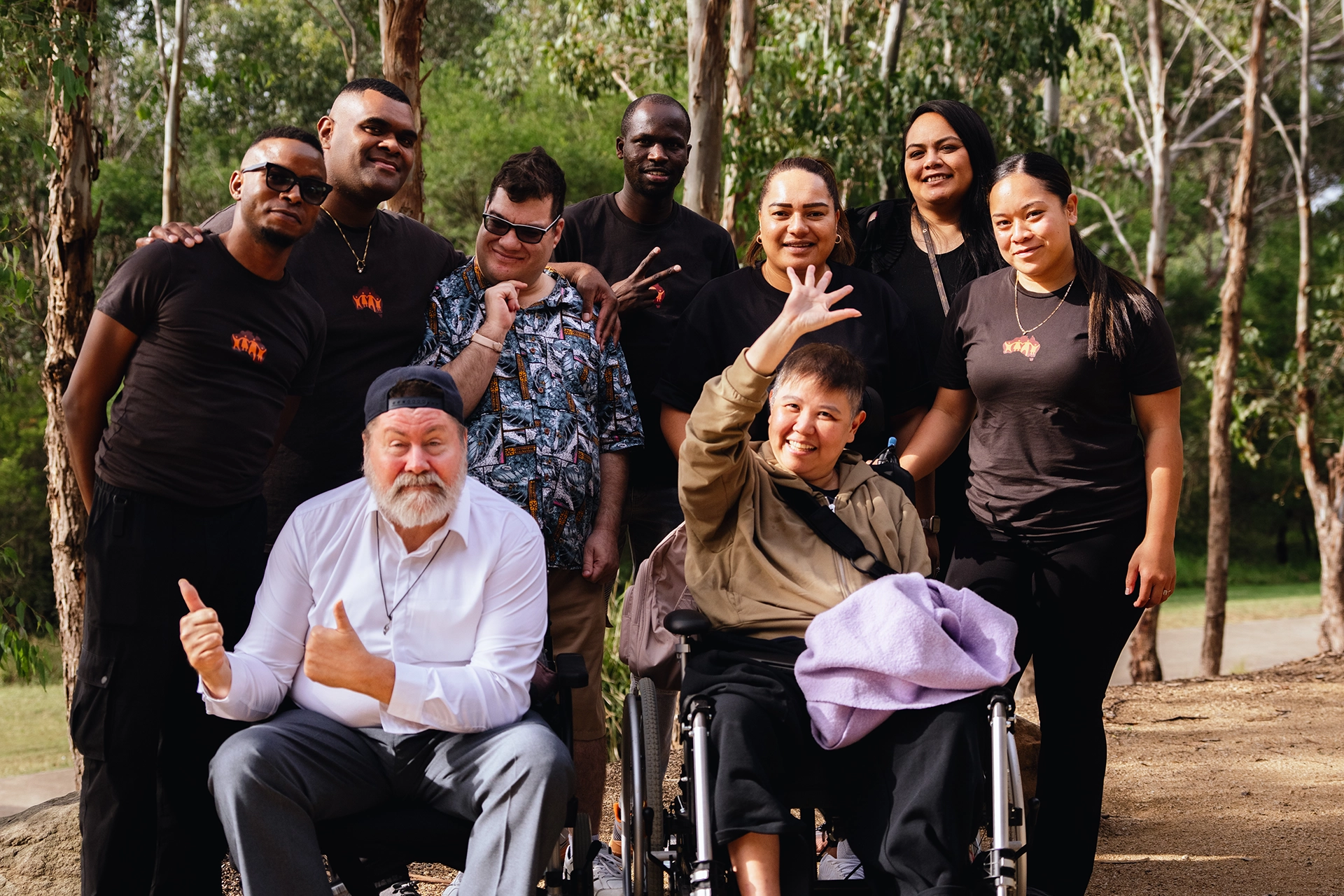 Supporting Disabilities Australia participants and staff
